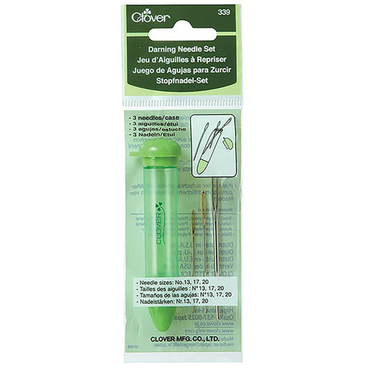 Clover Chibi Darning Needle Set UK. Mixed Sizes | ColourPopCrafts