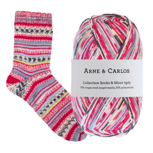 Arne & Carlos Socks & More 4-Ply Sock Yarn | ColourPopCrafts