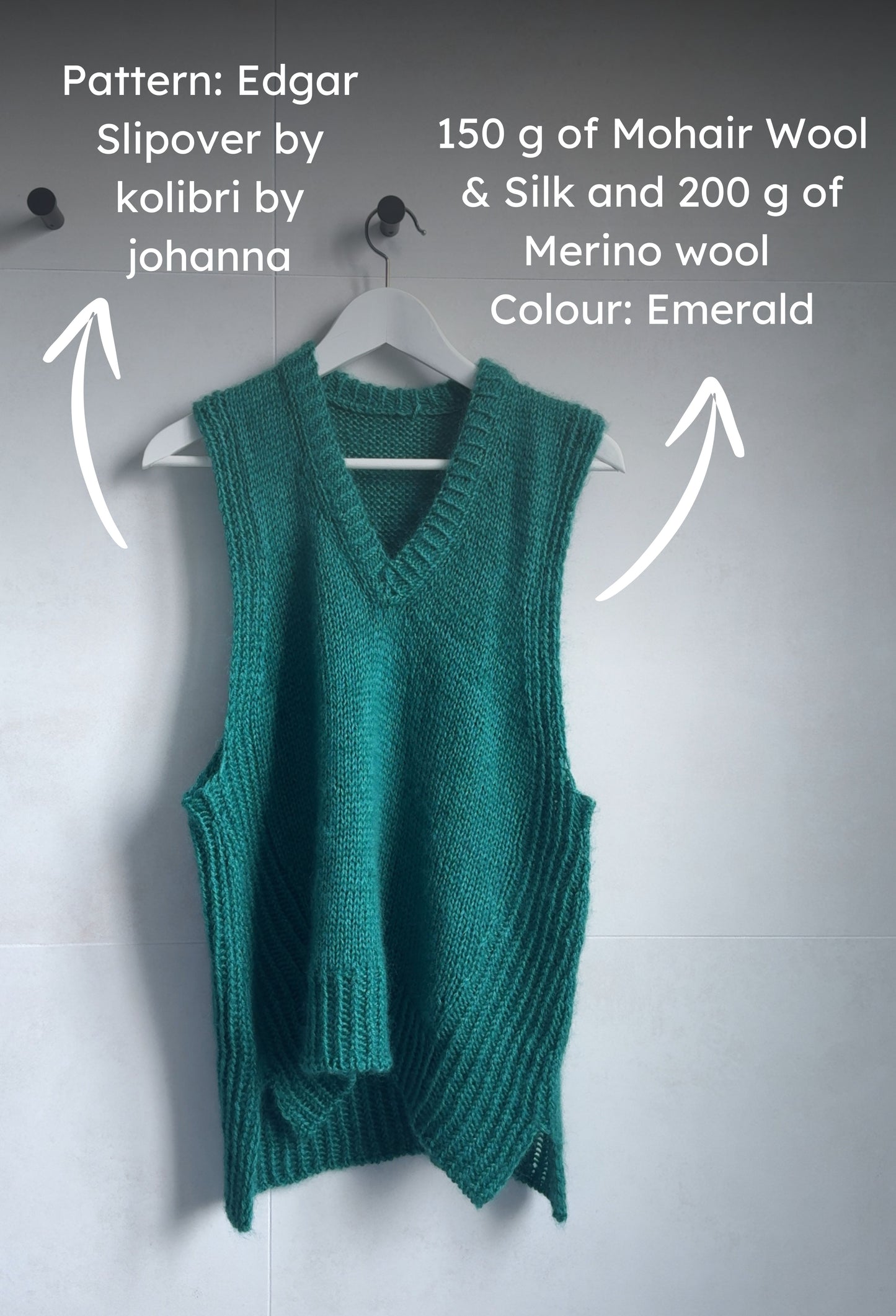 Merino Wool and Mohair Lise Tailor | ColourPopCrafts