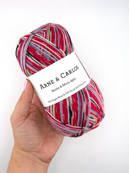 Arne & Carlos Socks & More 4-Ply Sock Yarn | ColourPopCrafts