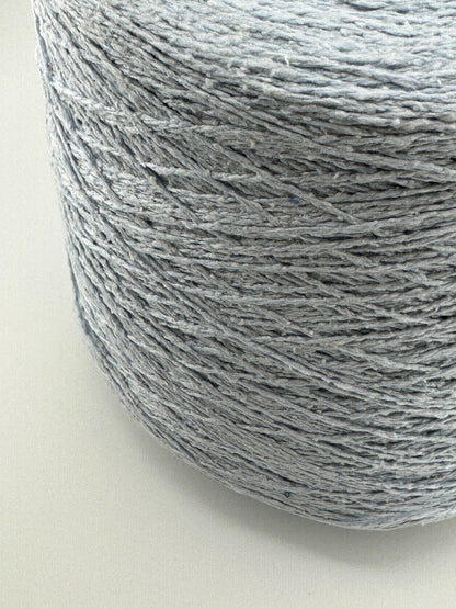 100% Silk Bourette Yarn | Ice Blue | ColourPopCrafts