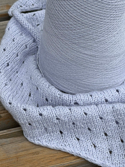 100% Cashmere Yarn 2/27 Loro Piana Ice Blue