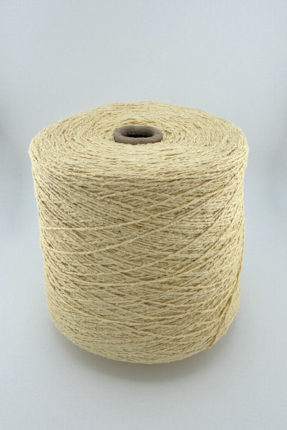 100% Silk Bourette Yarn | Butter Yellow Fingering Weight | ColourPopCrafts