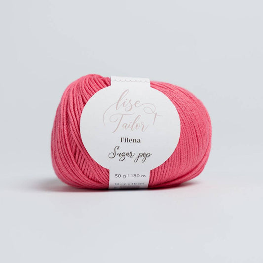 Lise Tailor Organic Cotton Yarn – Lightweight Italian Cotton for Knitting & Crochet