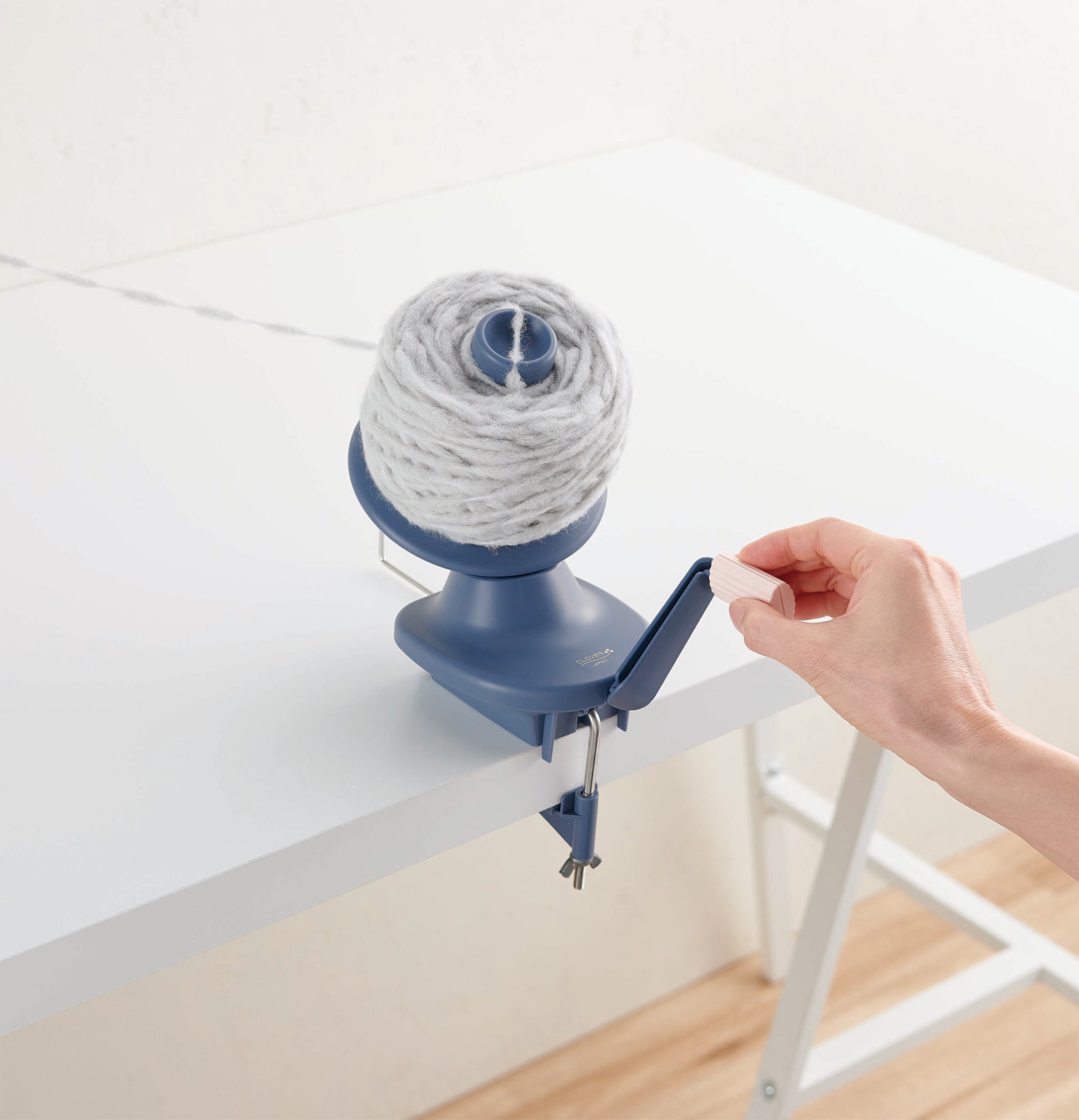 Clover Yarn Ball Winder UK. Japanese Made Centre-Pull Winder | ColourPopCrafts