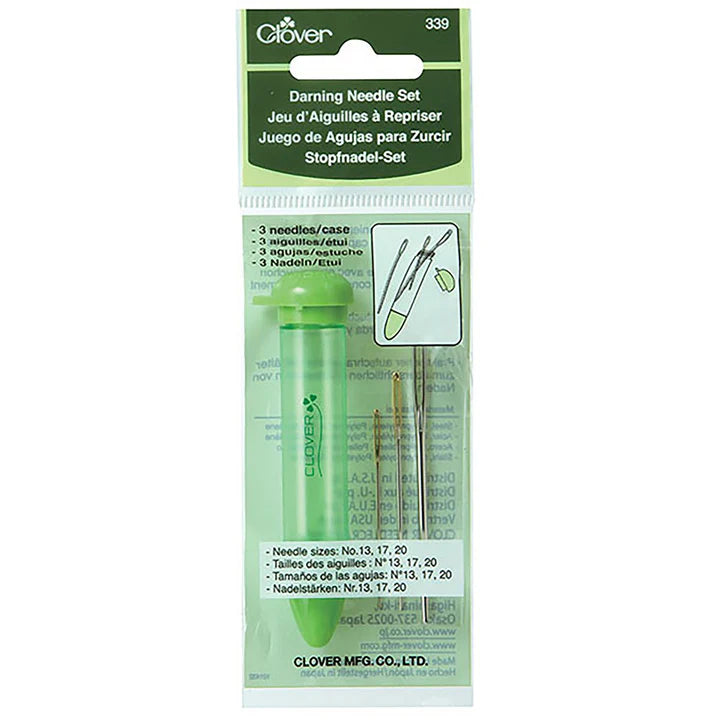 Clover Chibi Darning Needle Set UK. Mixed Sizes | ColourPopCrafts