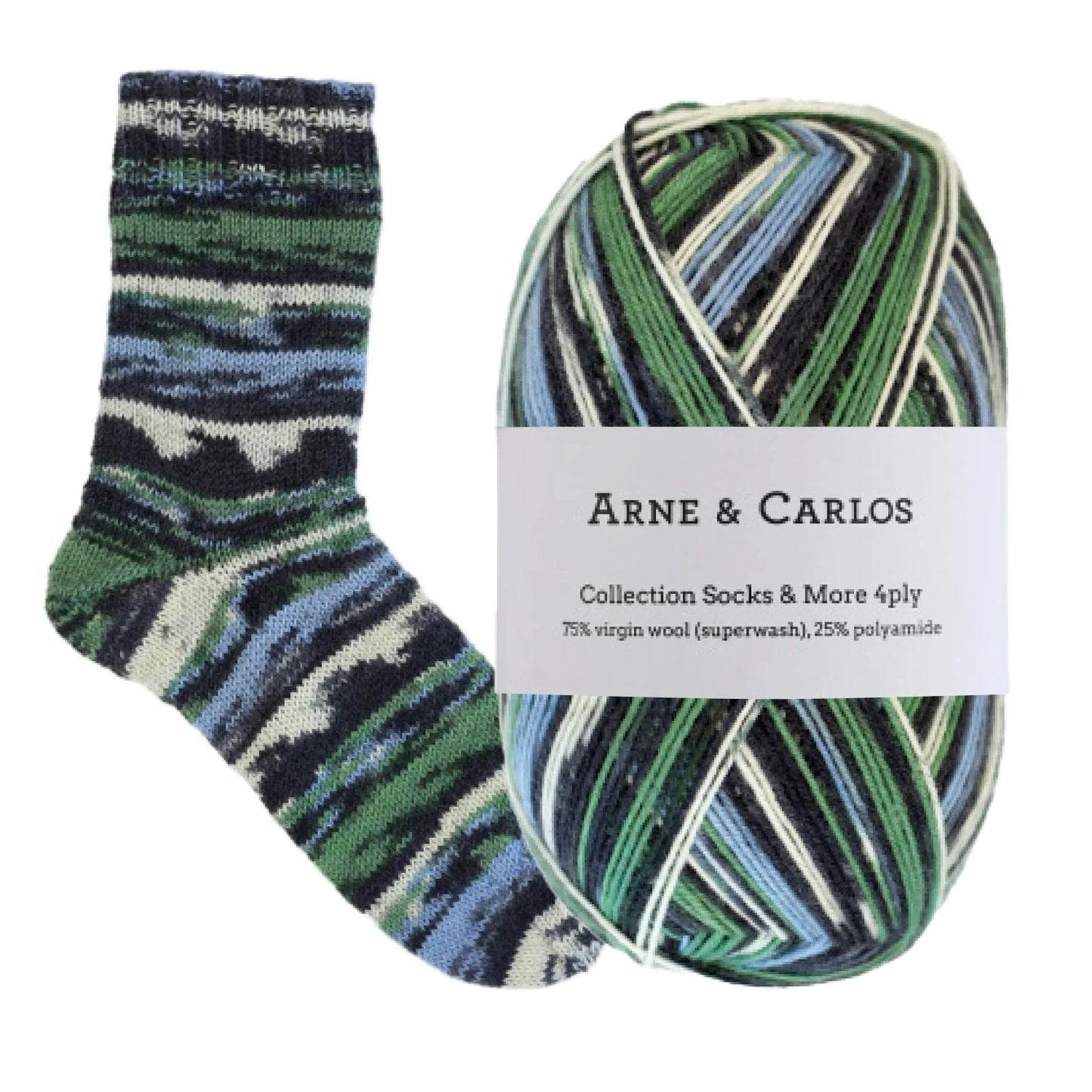 Arne & Carlos Socks & More 4-Ply Sock Yarn | ColourPopCrafts