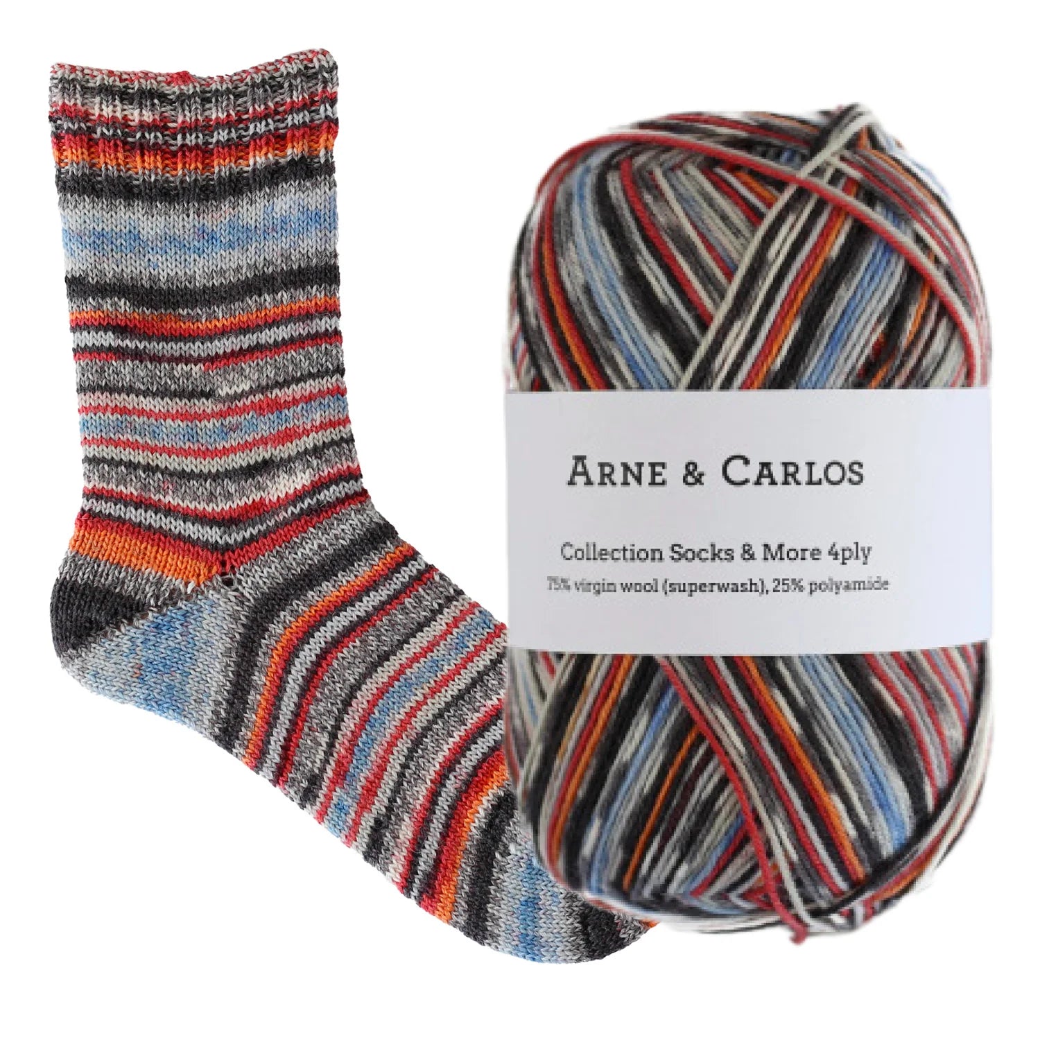 Arne & Carlos Socks & More 4-Ply Sock Yarn | ColourPopCrafts