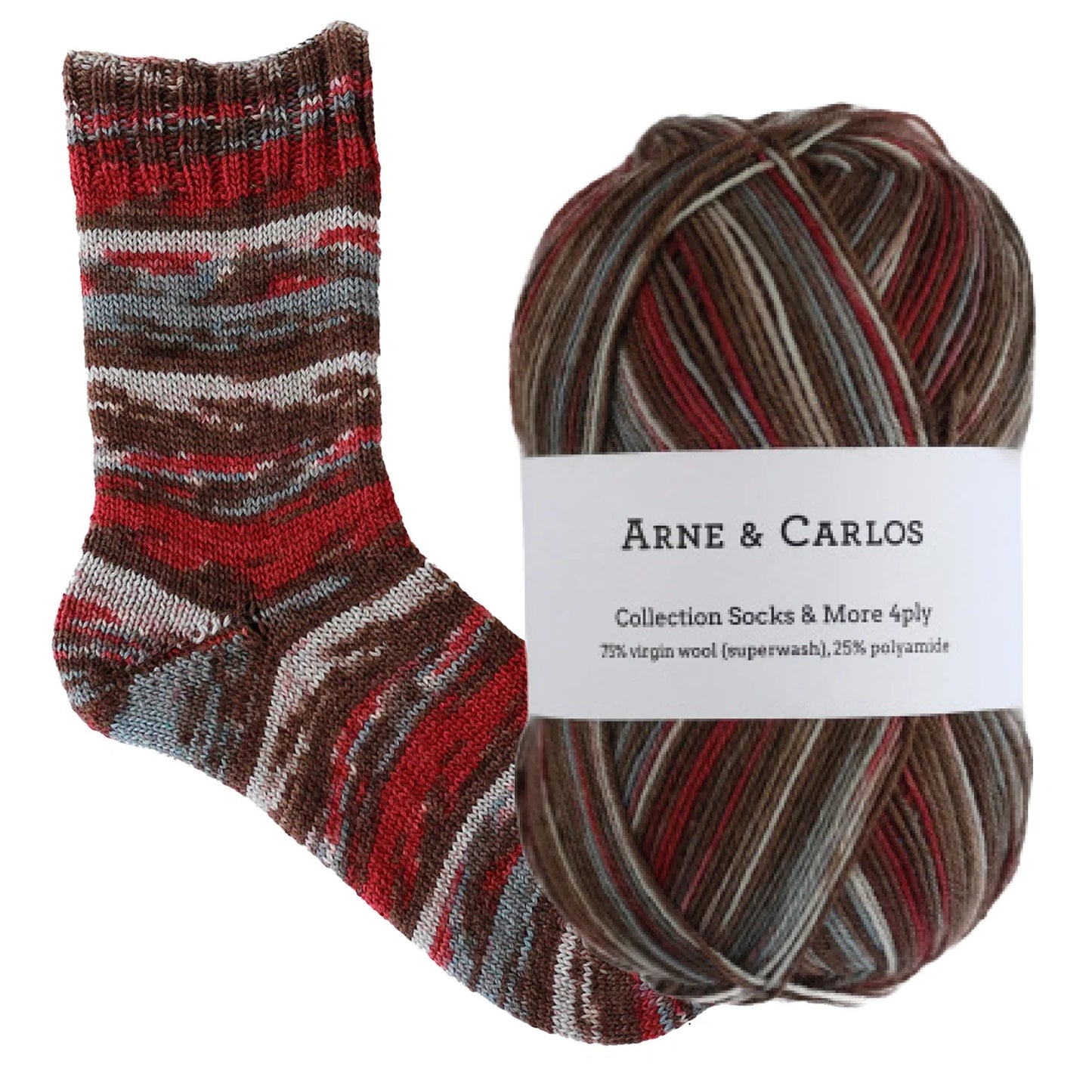 Arne & Carlos Socks & More 4-Ply Sock Yarn | ColourPopCrafts
