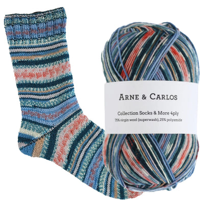 Arne & Carlos Socks & More 4-Ply Sock Yarn | ColourPopCrafts