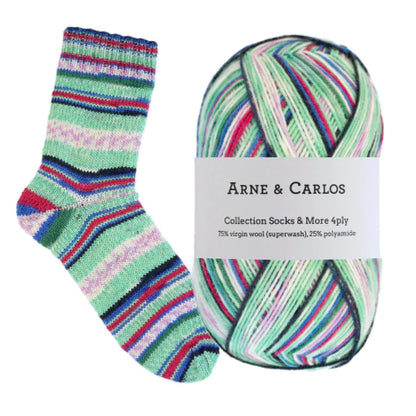 Arne & Carlos Socks & More 4-Ply Sock Yarn | ColourPopCrafts