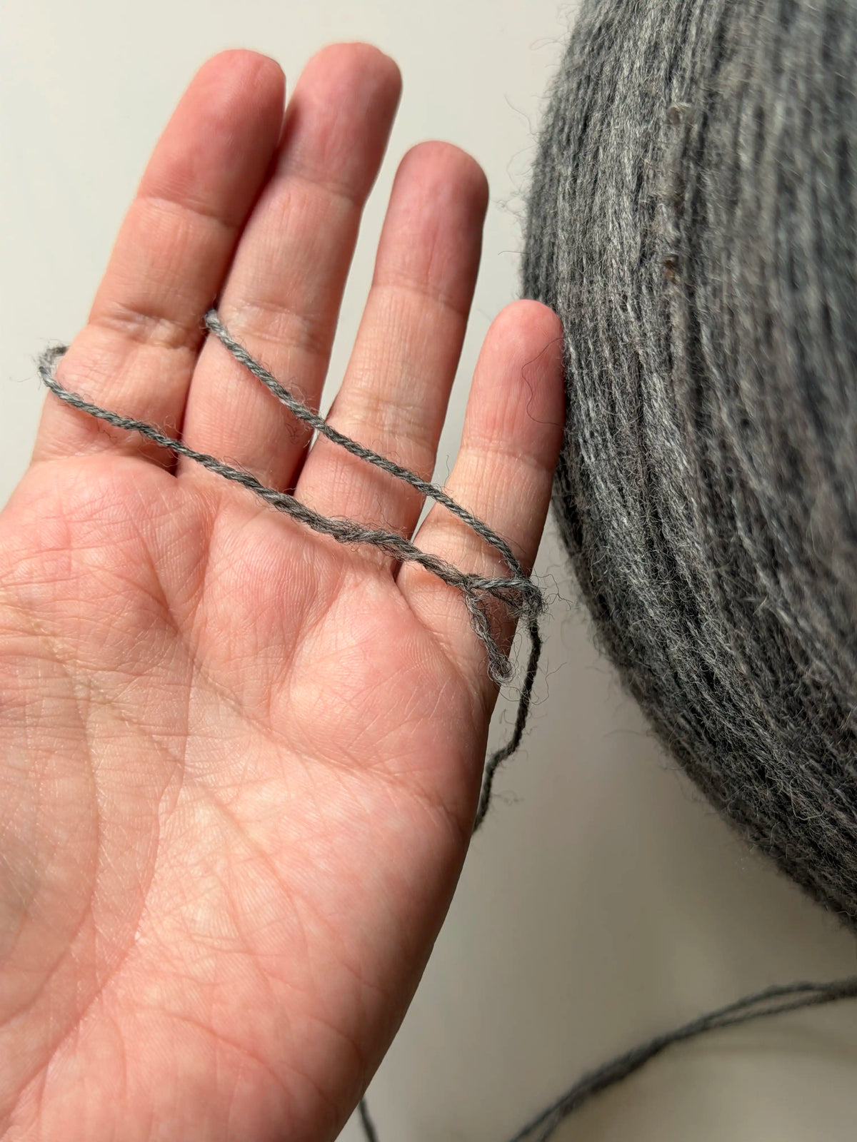 Calzetteria Italian sock yarn. Dark Grey