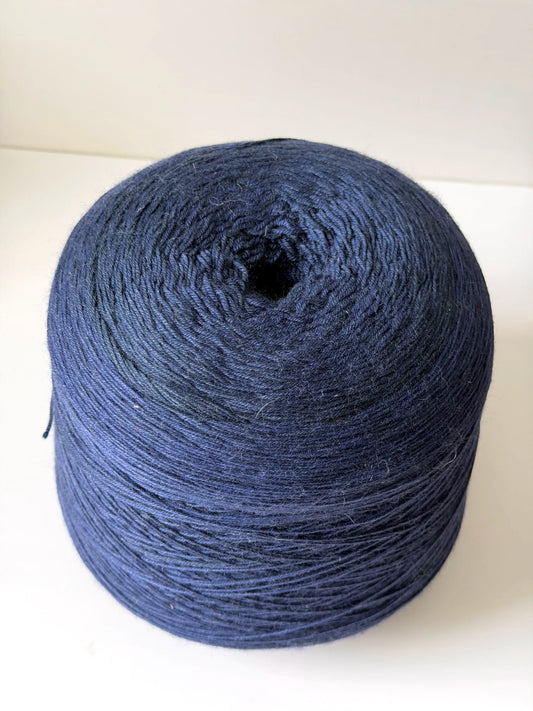 Calzetteria Wool & Polyamide Sock Yarn in Navy Blue