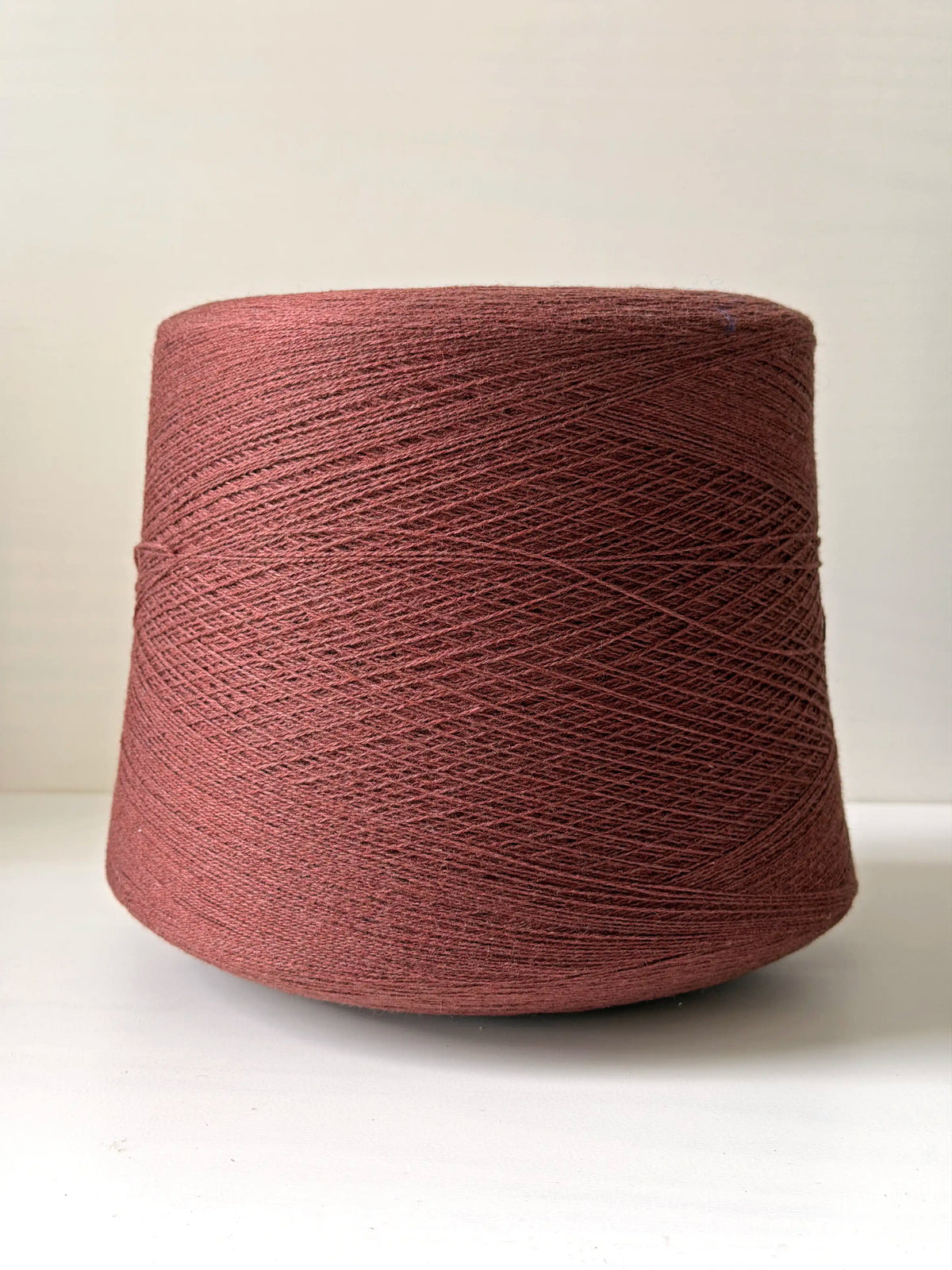 Cariaggi Marte. Merino, Silk & Cashmere Lace Weight Yarn. Mahogany
