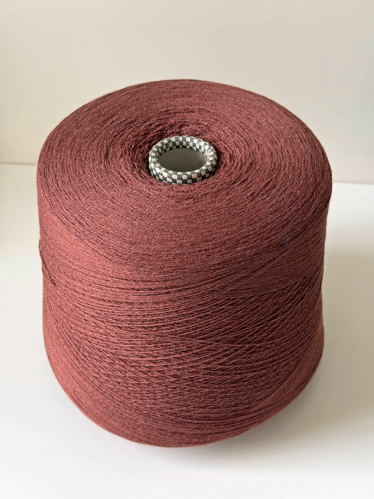 Cariaggi Marte. Merino, Silk & Cashmere Lace Weight Yarn. Mahogany