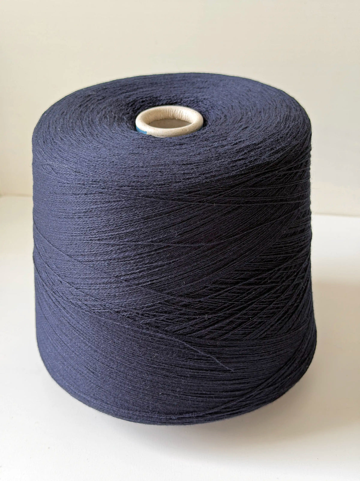 Cariaggi Marte. Merino, Silk & Cashmere Lace Weight Yarn. Navy Blue