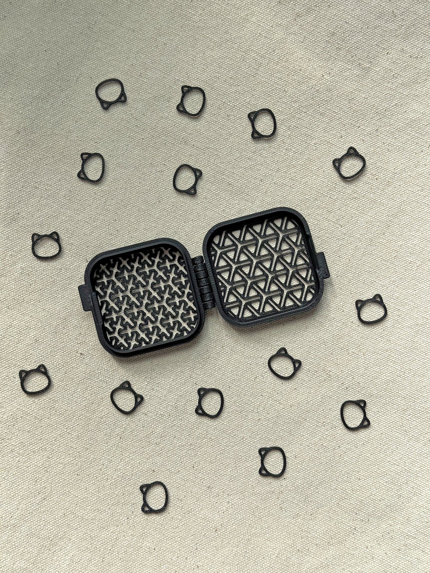 Cat Stitch Markers – 20 pcs with Box