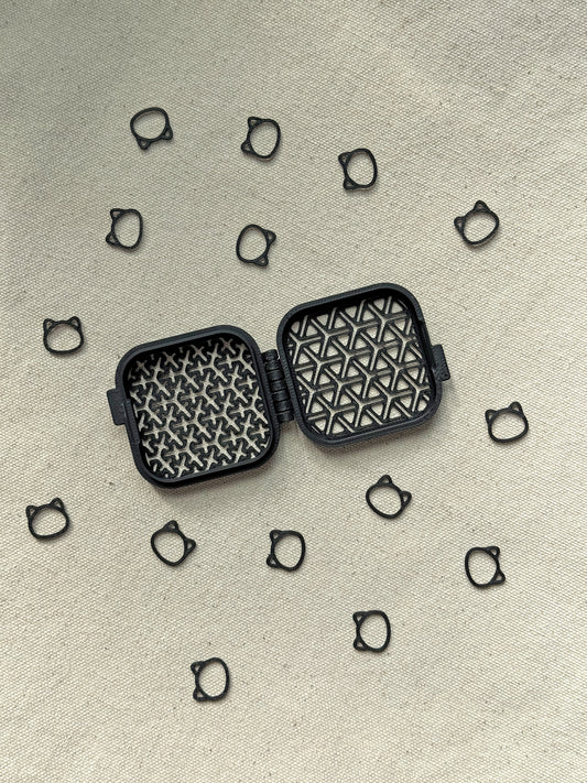 Cat Stitch Markers – 20 pcs with Box