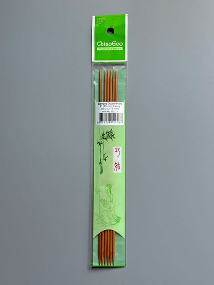 ChiaoGoo Bamboo 8-inch DPNs