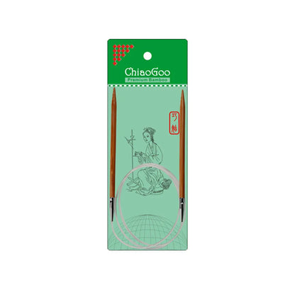 ChiaoGoo Fixed Bamboo Circular Needles 32in (80cm) | ColourPopCrafts