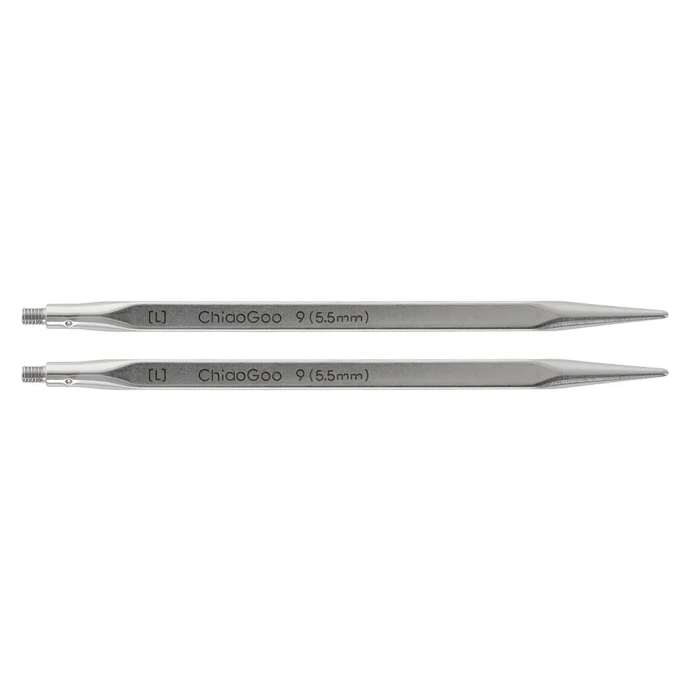 ChiaoGoo QUADS Lace Interchangeable Needle Tips 5in (13cm) long
