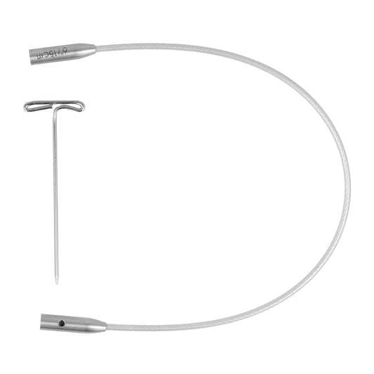 ChiaoGoo SWIV360 Silver Cable
