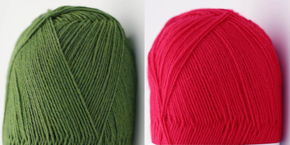 Legally Blonde Socks Kit. Kremke Sole Mate Yarn + Printed Pattern