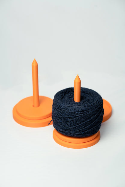 Colorful 3D Printed Yarn Holder Autumn Ember