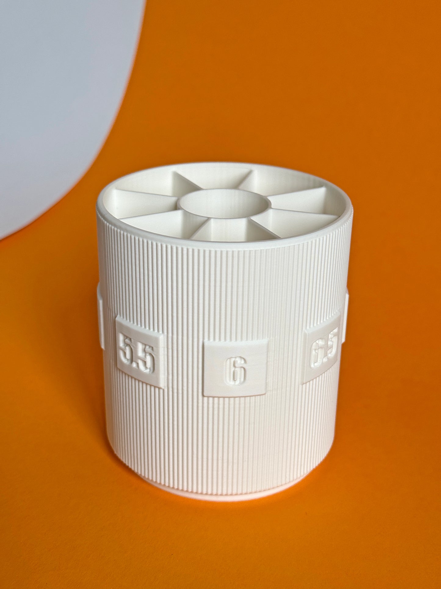 Crochet & Knitting Organizer – DPN Needle Holder with Rotating Base