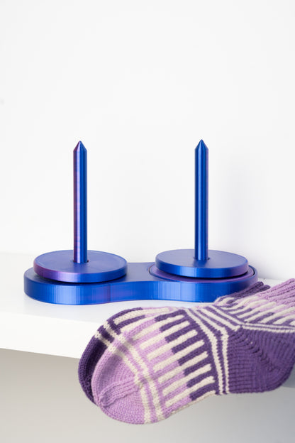 Colorful 3D Printed Yarn Holder. Keep Your Yarn Tangle-Free in Style