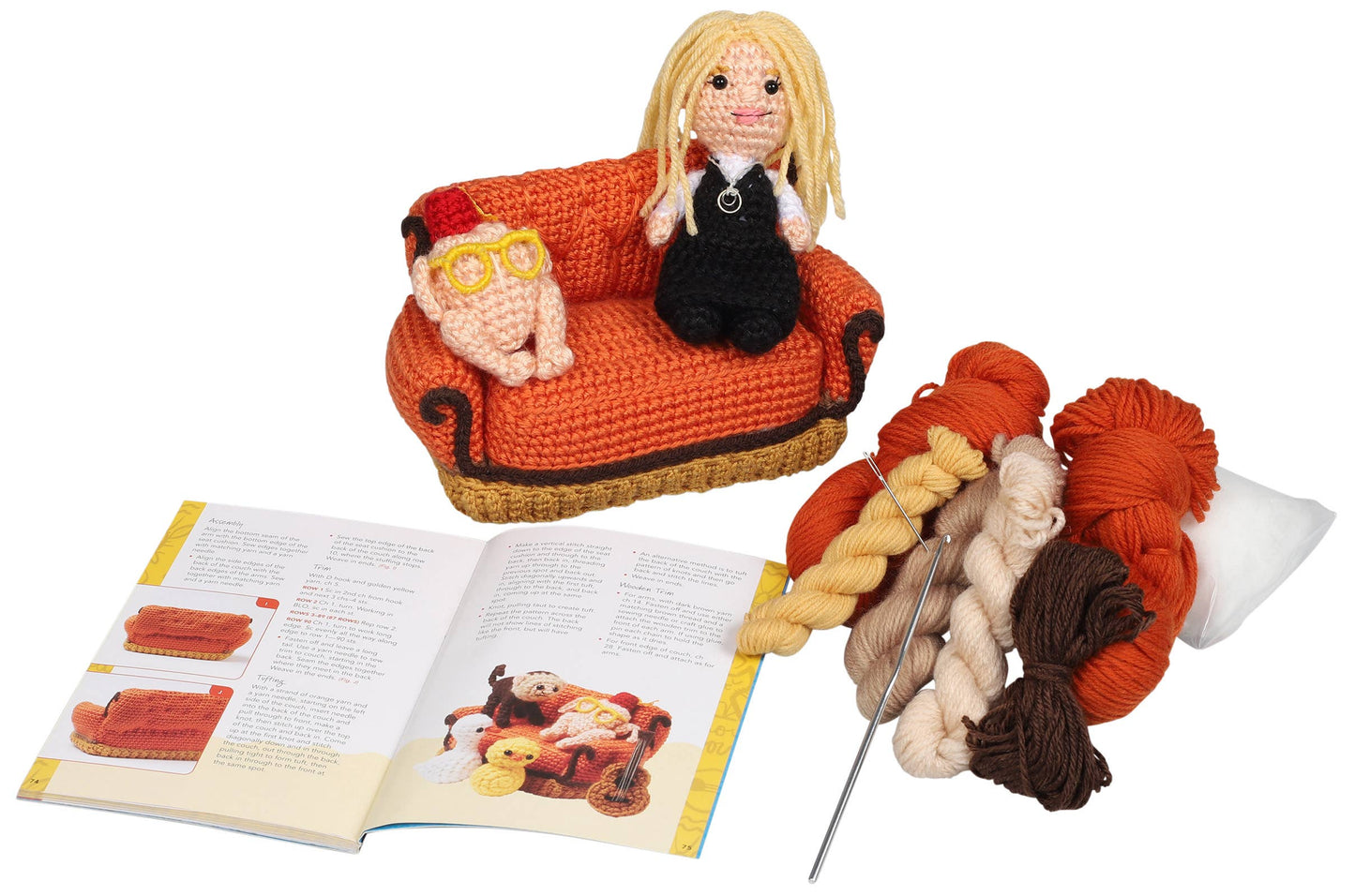 Friends Crochet Set | ColourPopCrafts