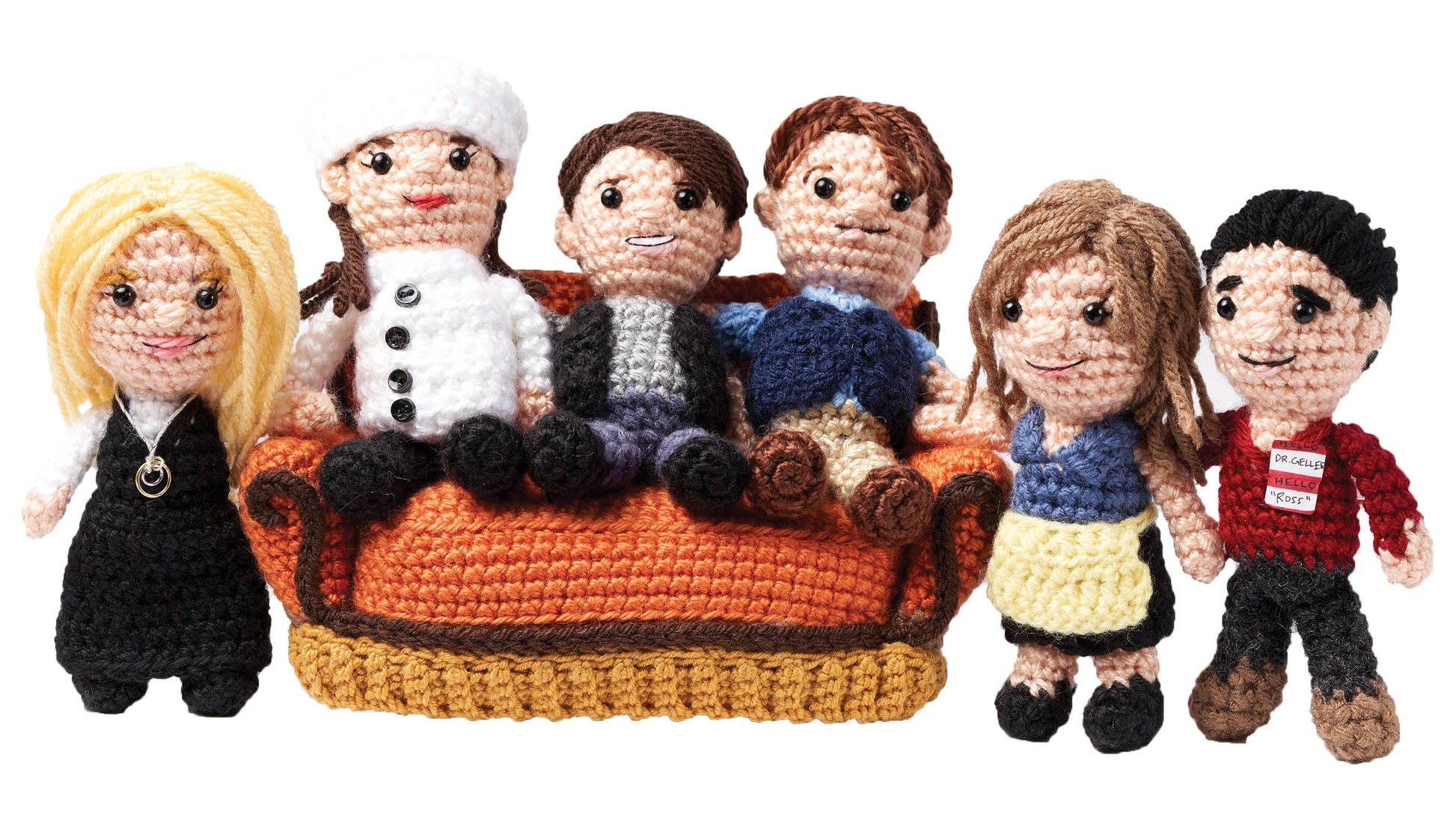Friends Crochet Set | ColourPopCrafts