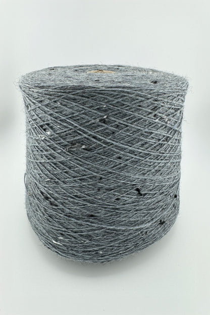 Calzetteria Sock Yarn | Steel Blue Grey Tweed | ColourPopCrafts