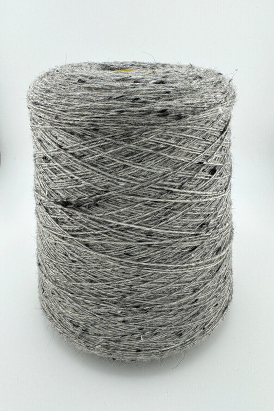 Italian Grey Tweed Sock Yarn | Calzetteria 4-Ply | ColourPopCrafts