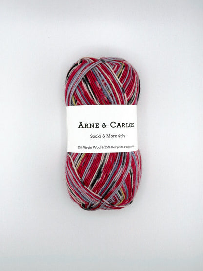 Arne & Carlos Socks & More 4-Ply Sock Yarn | ColourPopCrafts