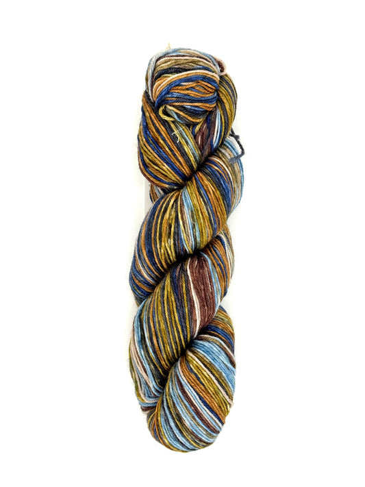 Hand-Dyed Sock Yarn UK – Lazy Lion Merino Nylon Fingering Yarn 100g