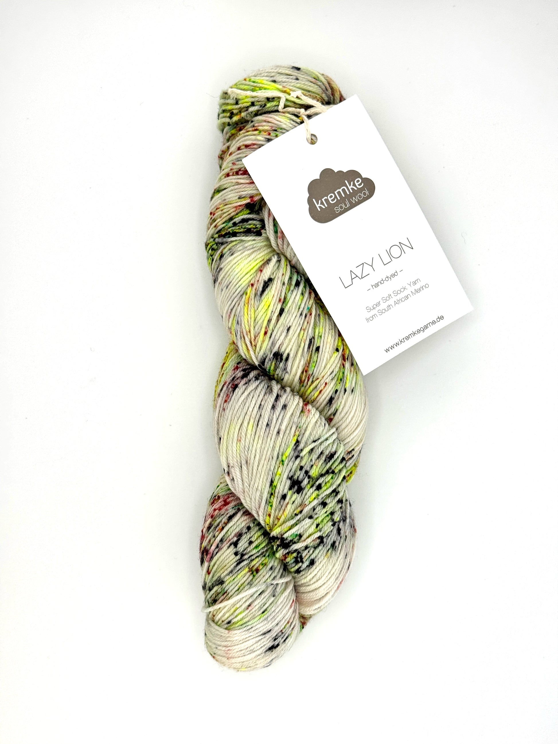 Hand-Dyed Sock Yarn UK – Lazy Lion Merino Nylon Fingering Yarn 100g