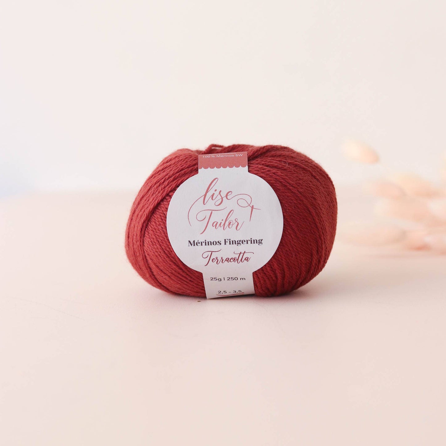 Merino wool: Terracotta