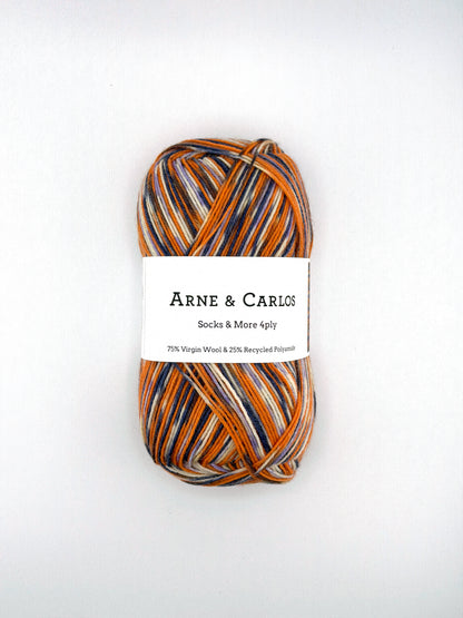 Arne & Carlos Socks & More 4-Ply Sock Yarn | ColourPopCrafts