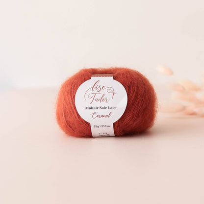 Mohair Wool & Silk: Caramel
