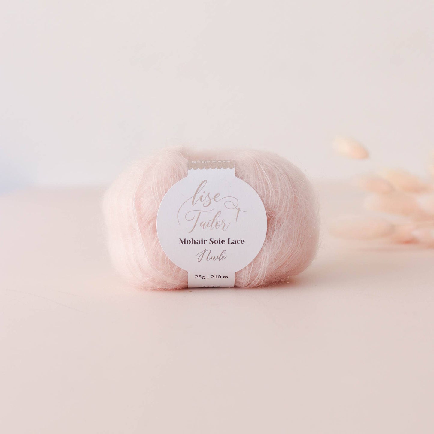 Mohair Wool & Silk: Nude