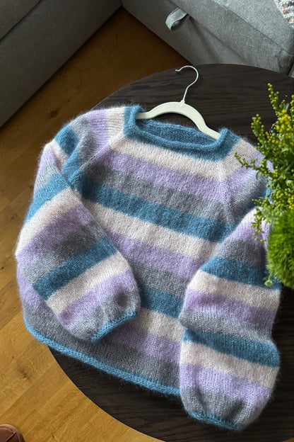 Mohair Wool & Silk Sweater Lise Tailor | ColourPopCrafts