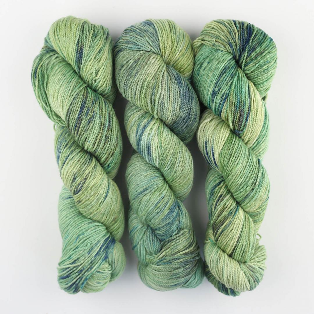 Cowgirl Blues Proper Sock. Hand Dyed Sock Yarn | ColourPopCrafts