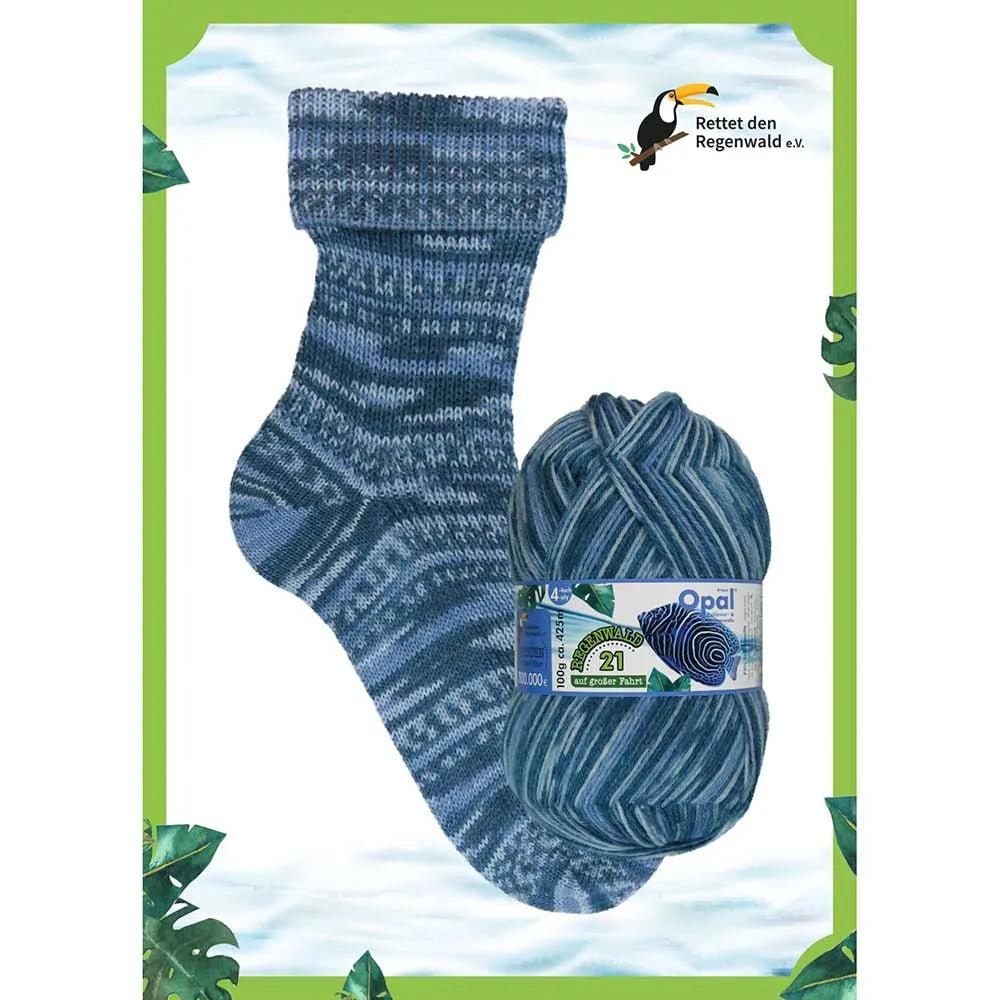 Opal Rainforest 21 4-Ply Sock Yarn | ColourPopCrafts