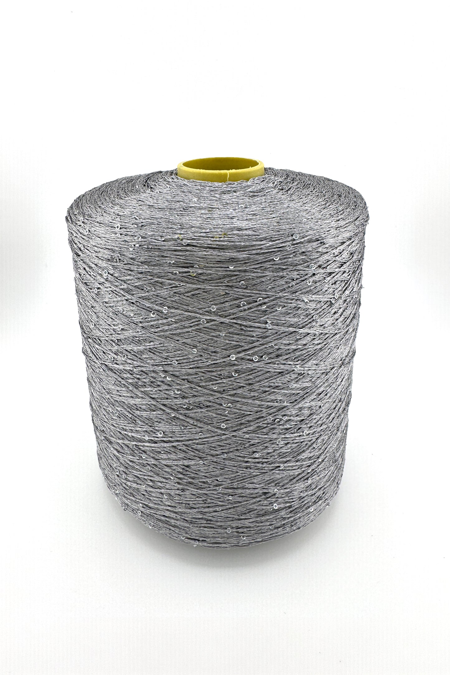 Paillettes Micro Yarn. Silver Grey | ColourPopCrafts