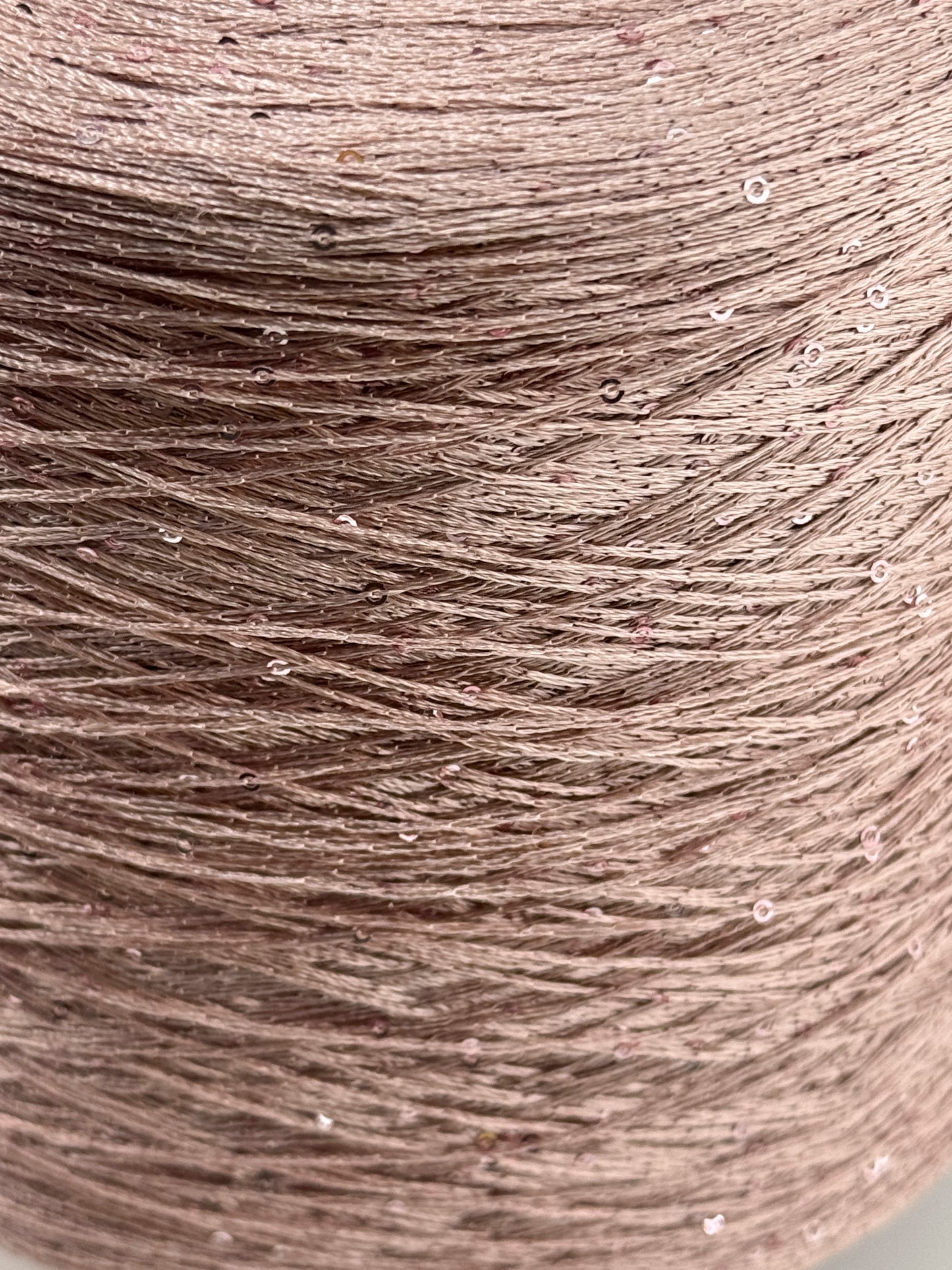 Paillettes Micro Yarn. Dusty rose | ColourPopCrafts