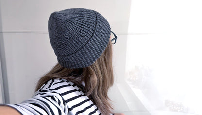 Quiet Rib Beanie. A Simple, Cozy Hat Pattern You’ll Love to Knit