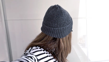 Quiet Rib Beanie. A Simple, Cozy Hat Pattern You’ll Love to Knit