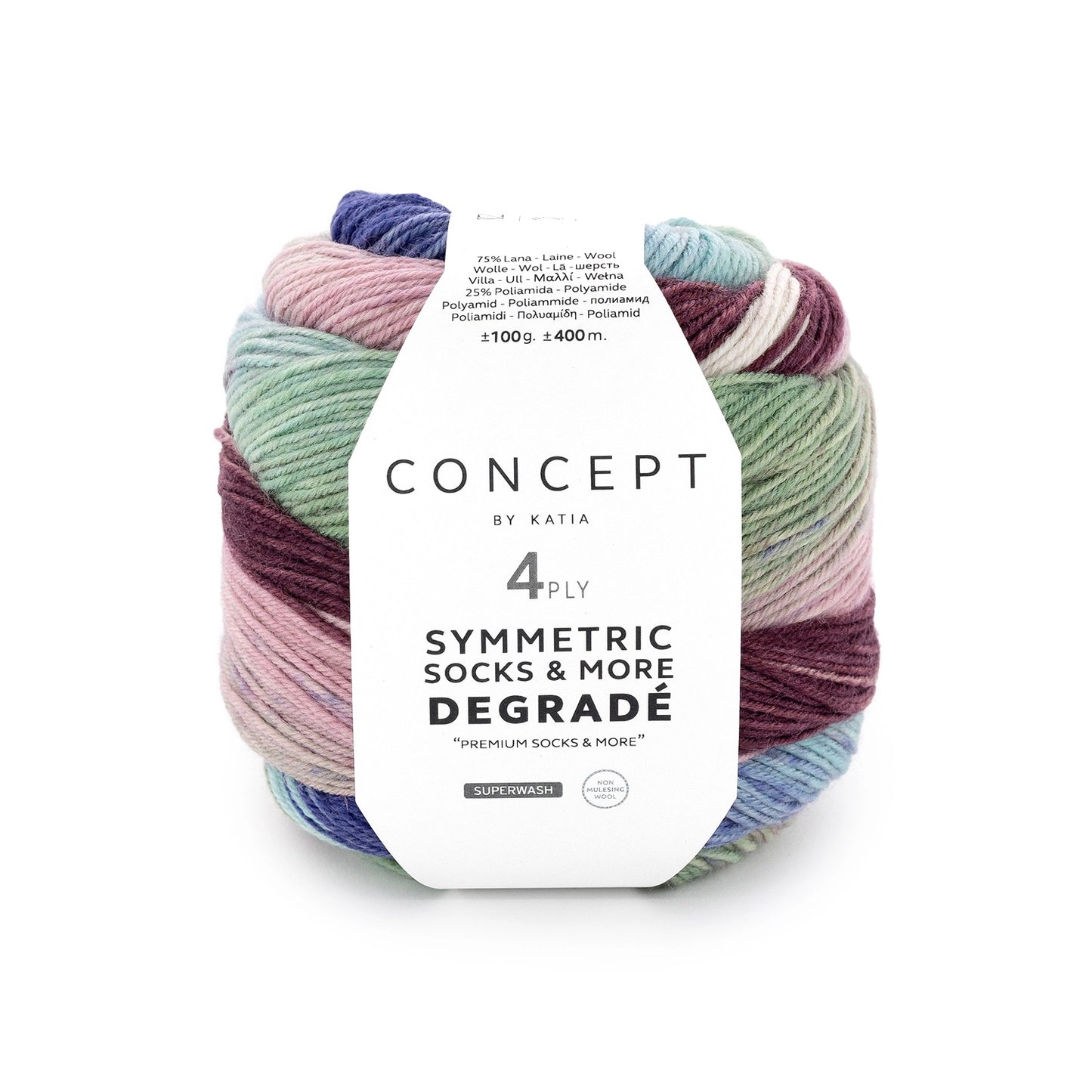 Katia Symmetric Socks & More – Degradé 82