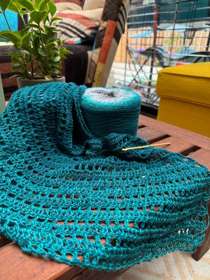 Scheepjes Whirl. Long Gradient Cotton Yarn Cake WIP | ColourPopCrafts